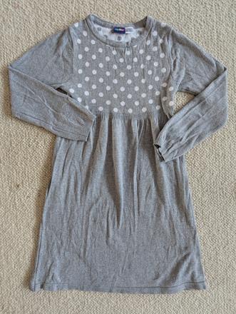 Pletené šaty 122 / 128, lupilu,122