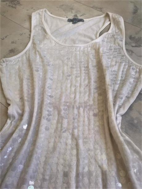 Tričko s perleťovými flitrami, s