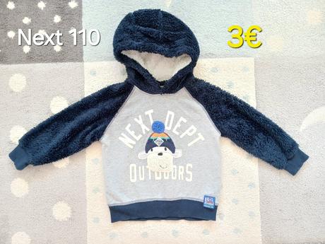 Tepla mikina 110/116, next,110
