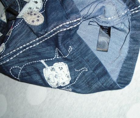 Riflové šaty na 3 až 6 mesiacov, next,68