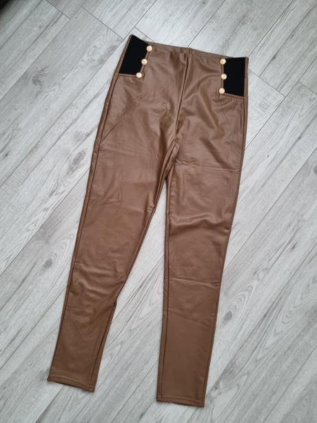 Legíny koženkove, xl