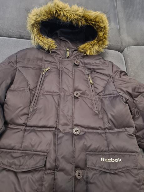 Páperová bunda - cena vrátane poštovného, reebok,l
