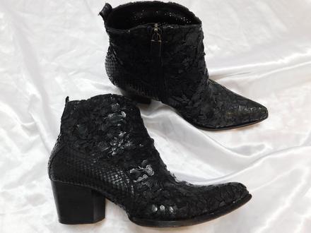 Luxusne damske glamurne kozačky, 36