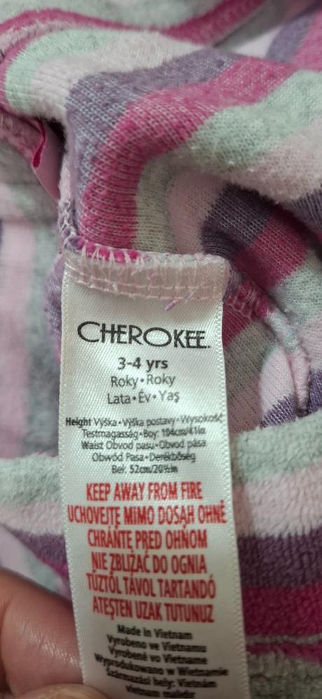 Velurove teplaky, cherokee,104