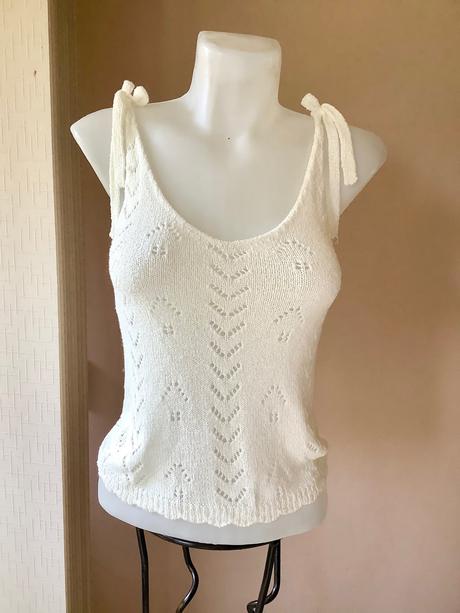 Pletený top/dav2, topshop,xs