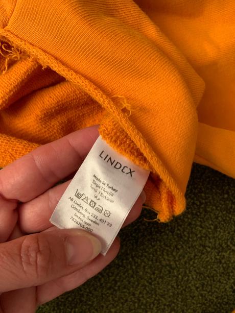 Crop top mikina, lindex,m