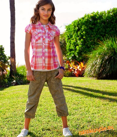 3/4 capri - bermudy zn. h&m, h&m,104 / 122 / 128