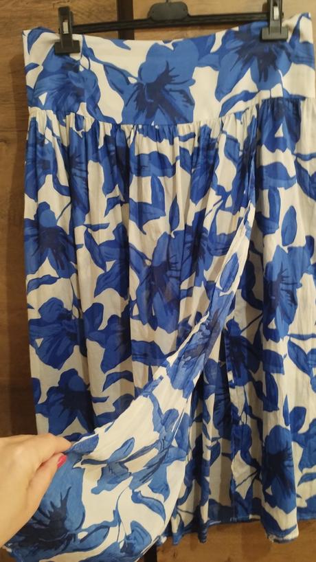 Maxi sukňa lindex, len opratá, lindex,xl