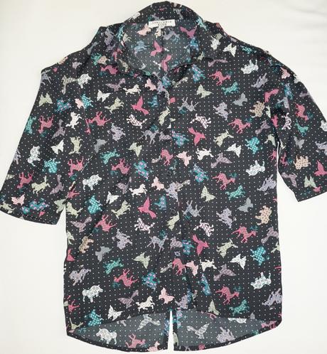 S/m bluzka, kosela so zvieratkami,36/38, m