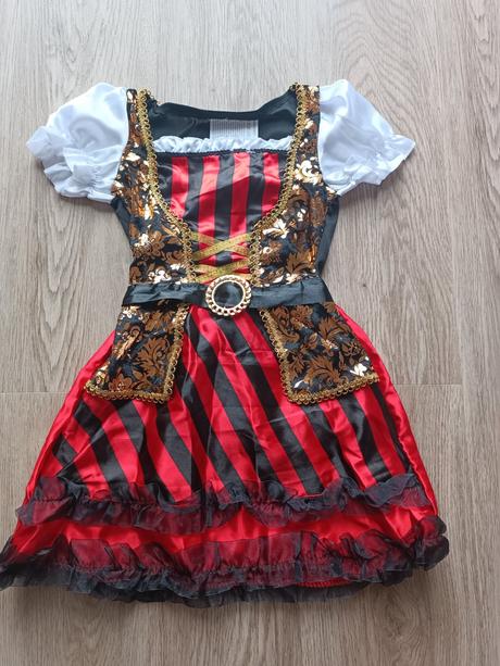 Kostým pirátka 4-6 rokov, 