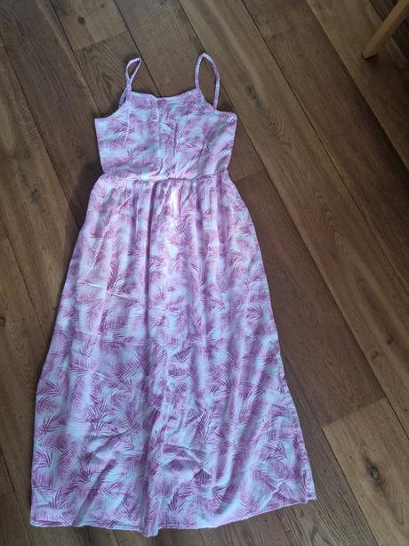 Letne benetton saty s visackou 160cm na ramienka, benetton,158