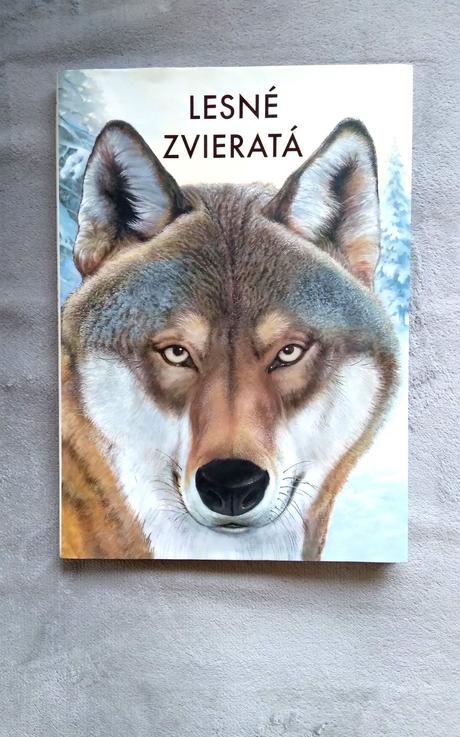 Veľká kniha - lesné zvieratá ako nová, 