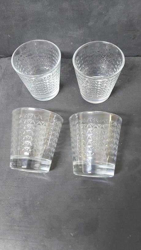 Sklené poháre objem 200 ml, 