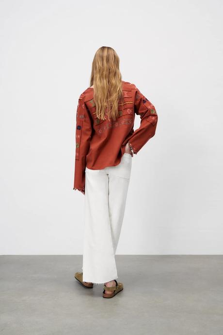 Zara tunika bluzka v boho hippie style nova s visa, zara,xs