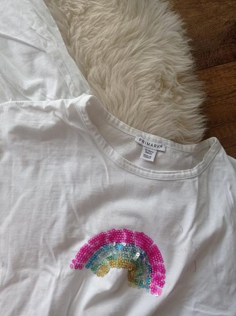 2ks biele bavlnene crop top tricka 146/152, 146