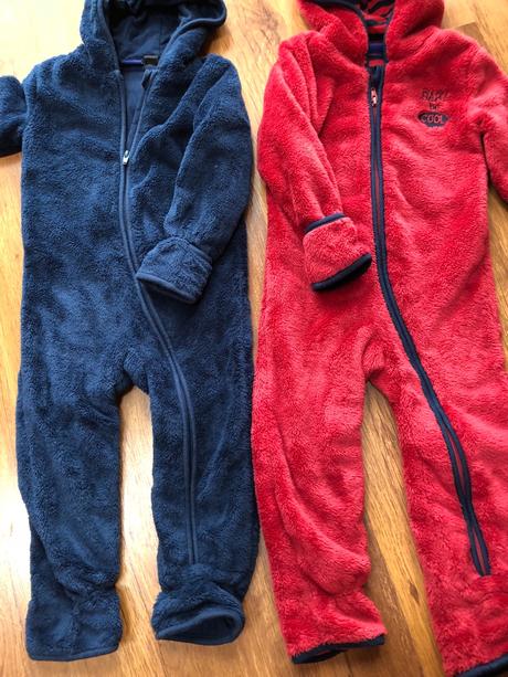 Hrubý podšitý macko overal, lupilu,92