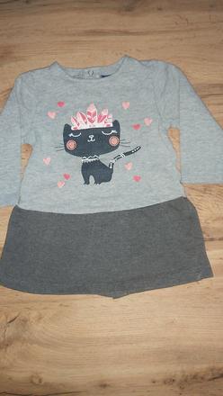 Teplakove saty 74/80, lupilu,74