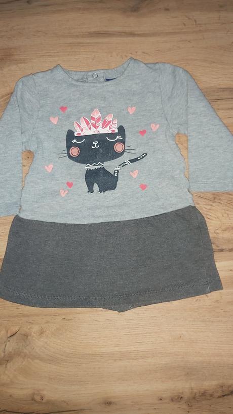 Teplakove saty 74/80, lupilu,74