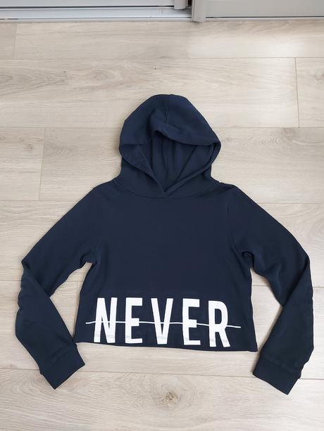 Crop top mikina, name it,140