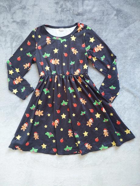 Vianočné šaty veľ.116, 116