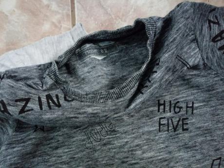 3xkvalitne tričká 74/80, cena spolu, next,74