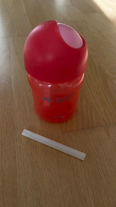 Avent hrnček so slamkou a krytom 200 ml, avent