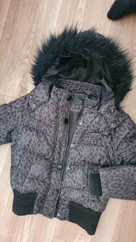 Krátka bunda s kožušinkou, next,128