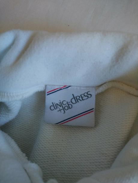 Dámska biela mikina job dress, xxxl, xxxl