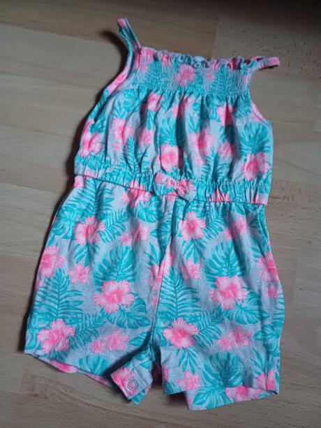 2 letné overaly v.68 / 3-6 mes, primark,68