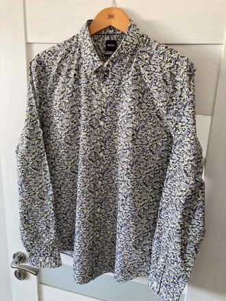 Hugo boss l, slim fit košeľa,, hugo boss,l