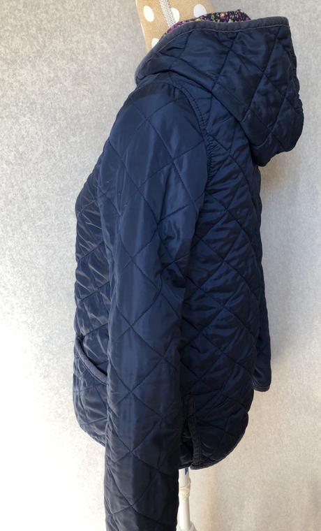 Prešívaná bunda s kapucňou, xs