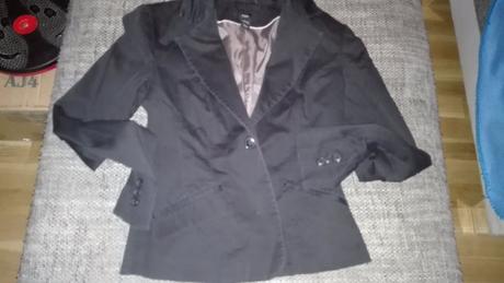 Cierne sako h&m, h&m,38