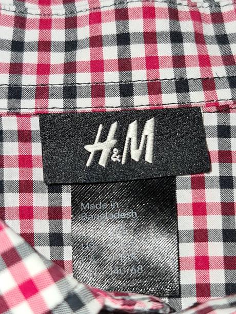 Košeľa s vestou  veľkosť 140, h&m,140