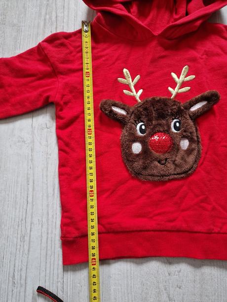 Tesco vianočná mikina, f&f,104