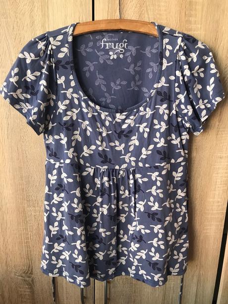 Tehotenske tricko frugi z organickej bavlny, m