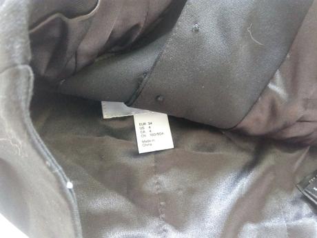 Vesta elegantná / čašnícka, h&m,34