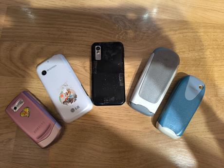 Mobilné telefóny 5ks pre zberateľov, nokia