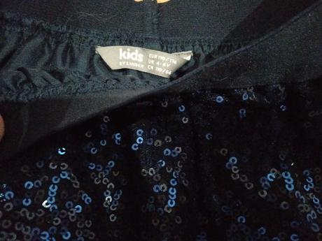 Trblietavá suknička 110/116, lindex,116