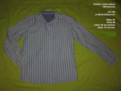 Košeľa, marks & spencer,164
