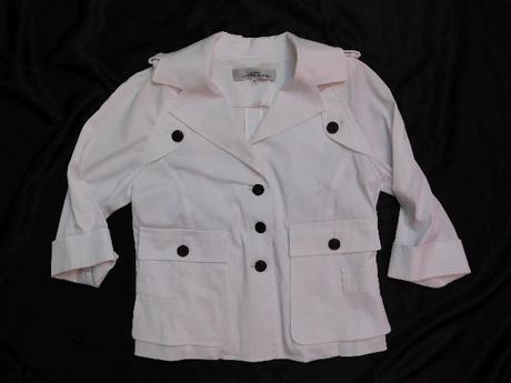 Luxusny damsky strečovy blejzer/kabatik, s