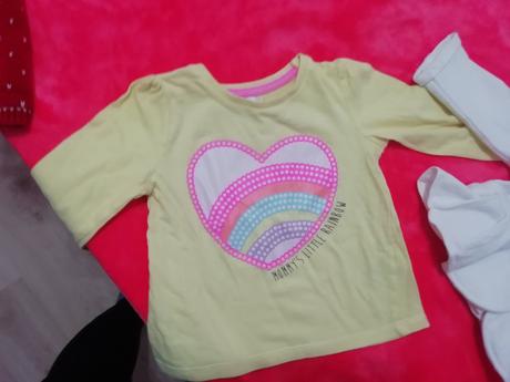 Biele sako pre babo + tricko 74/80, 68–80