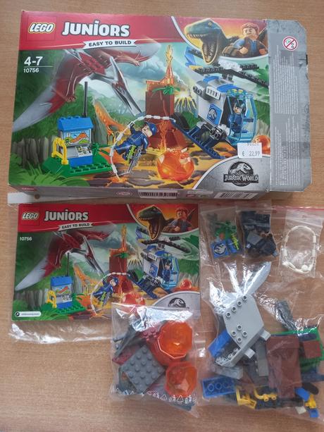 Lego juniors 4-7 útok dinosaura,