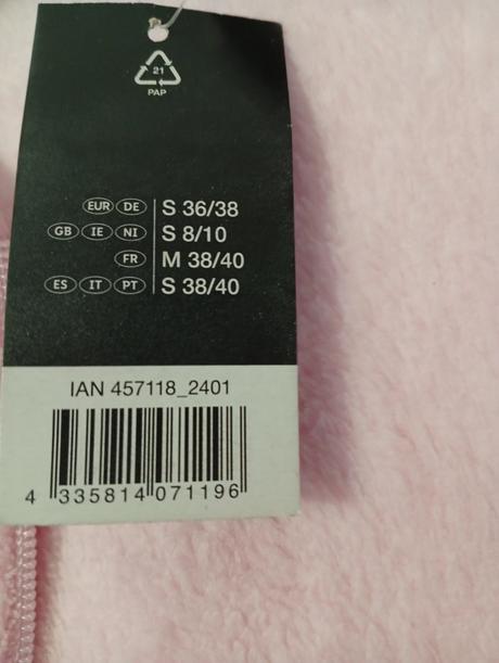 Flisový kardigán l/xl, esmara,l