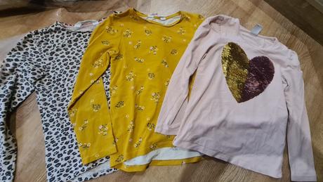 Tričko 2 ks, h&m,122
