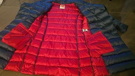 Značková páperová bunda, colmar,38