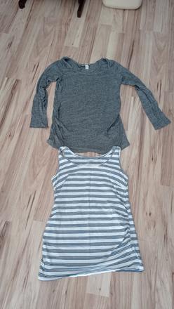 Tehotenské tričko, h&m,s