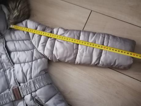 Teplá kvalitná zimná bunda, c&a,128