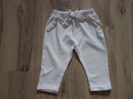 Biele nohavice zara, zara,80