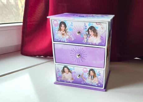 Detská šperkovnica disney, violetta, disney