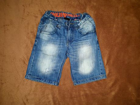 Chlapcenske riflove sortky velkosti 134, 134